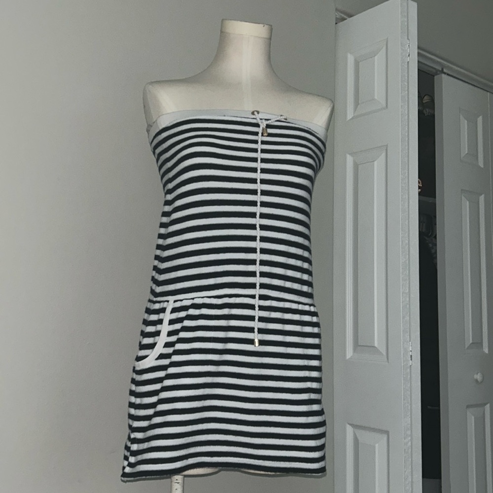 Striped Polo Ralph Lauren Swimwear Cover Up Dress